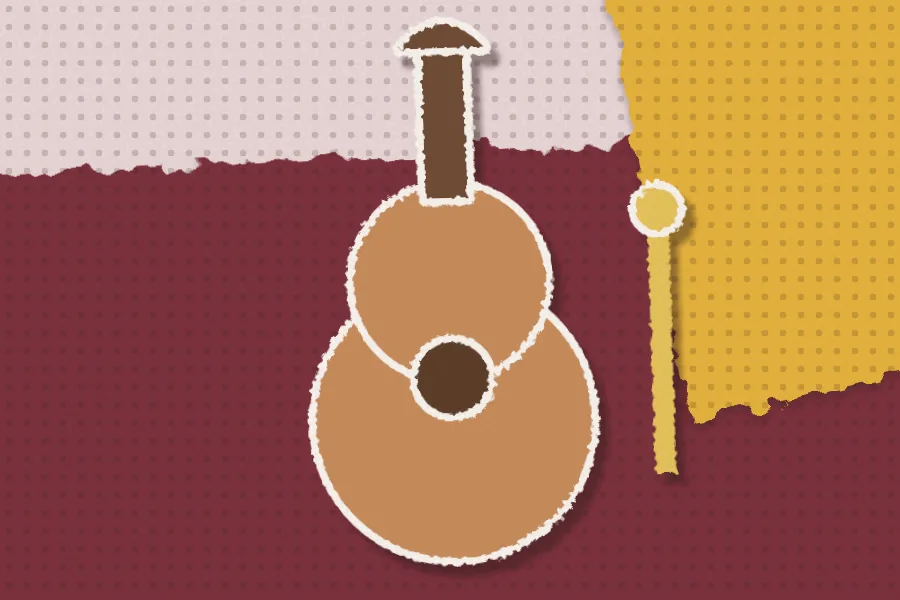 Collage illustration: Clube de Fado