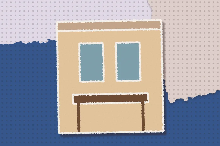 Collage illustration: Decorative Arts Museum