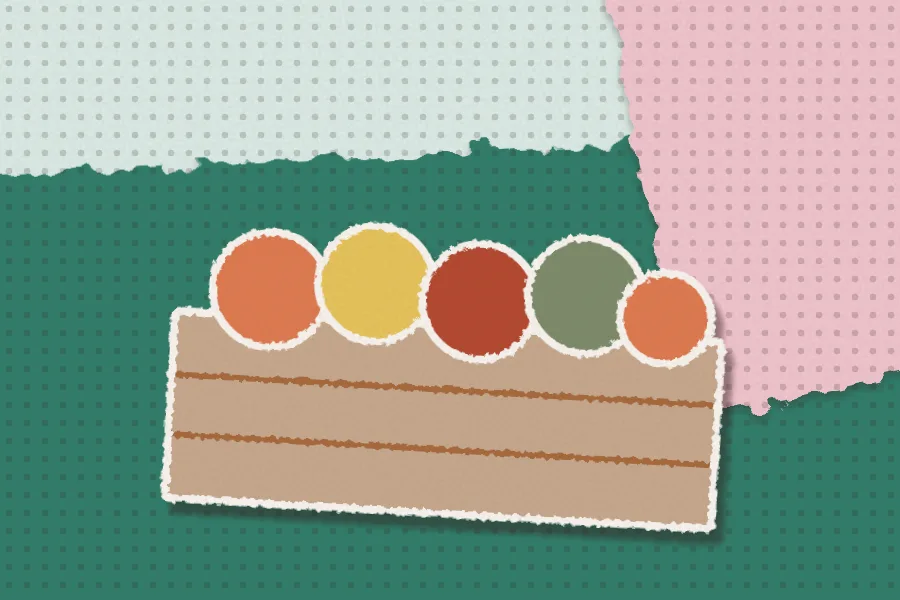 Collage illustration: [Nearest supermarket]